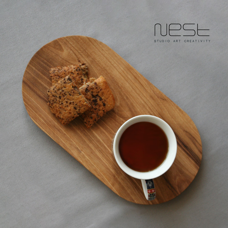 ظرف سرو بیضی