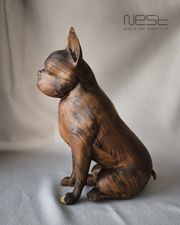 مجسمه چوبی دست ساز
